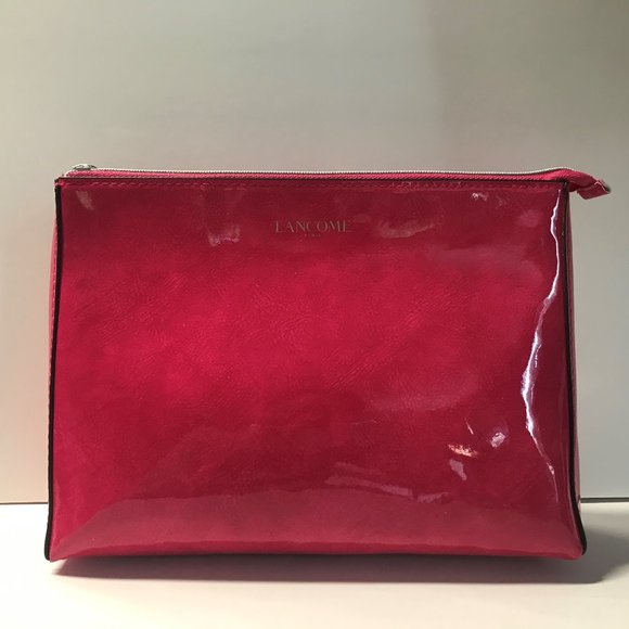 🍀 Lancôme 🍀 Big Pink Makeup Cosmetic Travel Toiletry Case Bag NEW 🍀 - Picture 6 of 7
